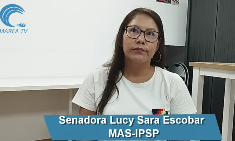 Entrevista a la senadora de Bolivia Lucy Sara Escobar-MAS IPSP